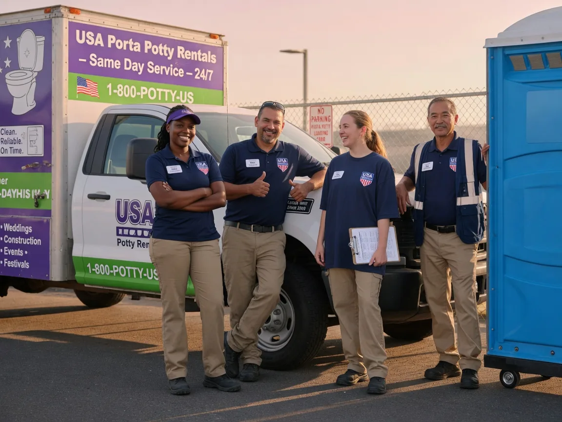 Porta Potty Rental company in Sherman, ME